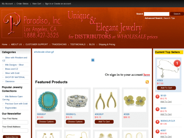 www.paradisojewelry.com