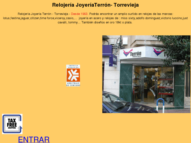 www.relojeriajoyeriaterron.com