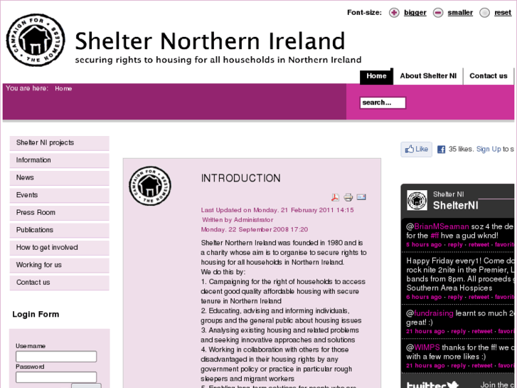 www.shelterni.org