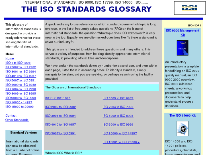 www.standardsglossary.com