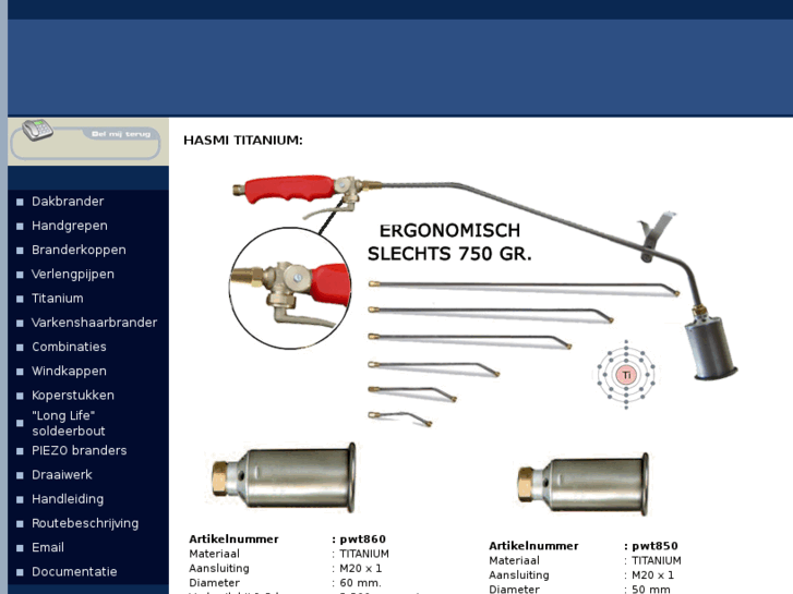 www.titaniumbrander.nl