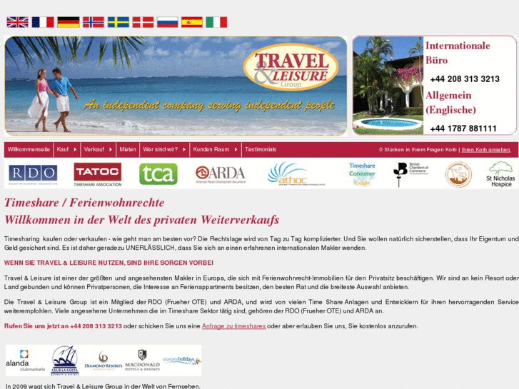 www.travelandleisuregroup.de