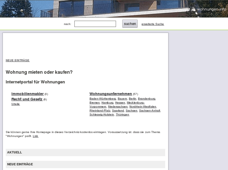 www.wohnungen.info