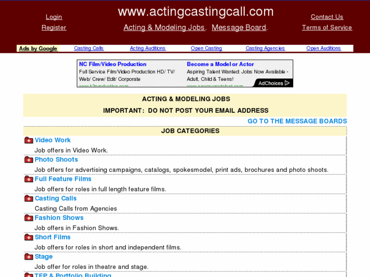 www.actingcastingcall.com