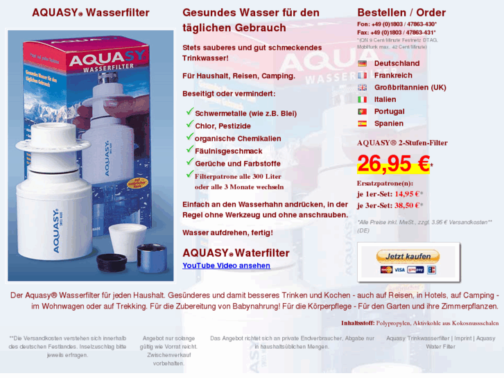 www.aquasy-wasserfilter.de