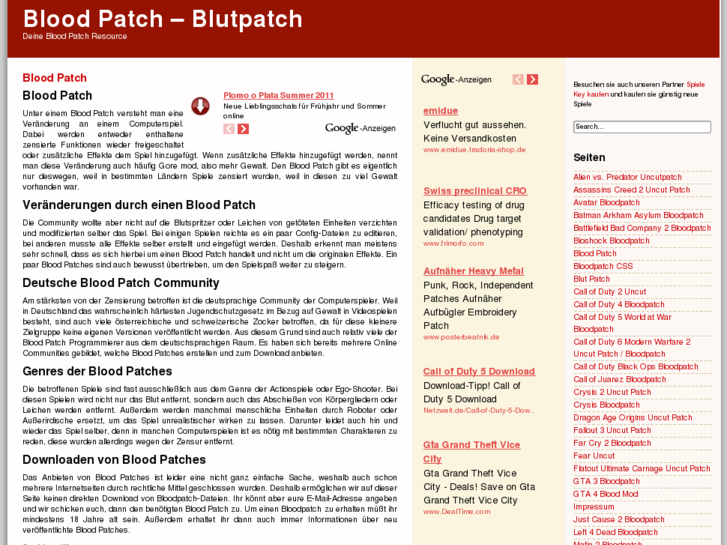 www.blood-patch.com