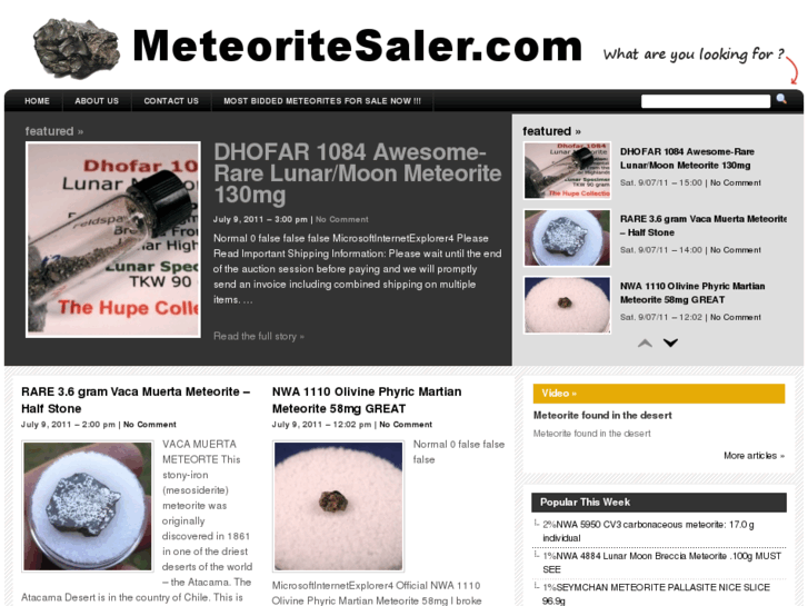 www.meteoritesaler.com