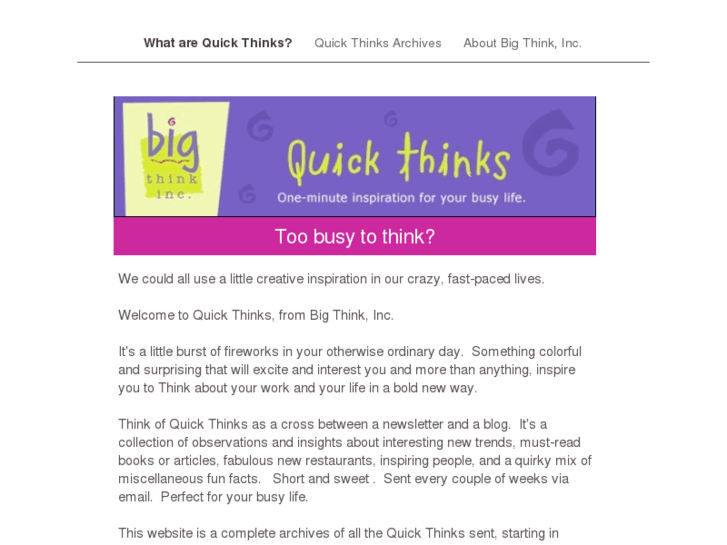 www.quickthinks.com