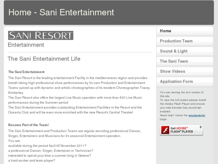 www.sani-entertainment.com