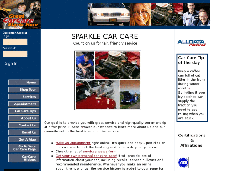 www.sparklecarcare.net