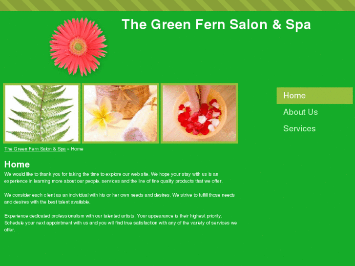 www.thegreenfernsalon.com