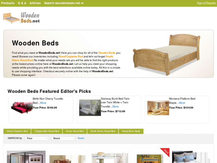 www.woodenbeds.net