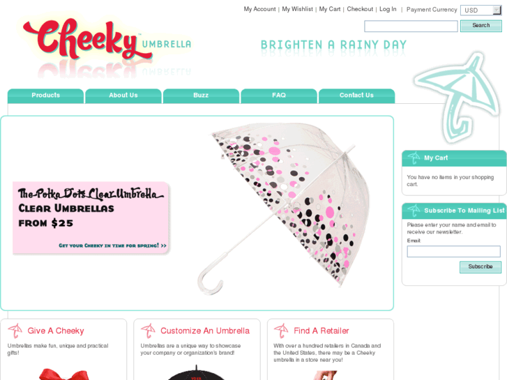 www.cheekyumbrella.com