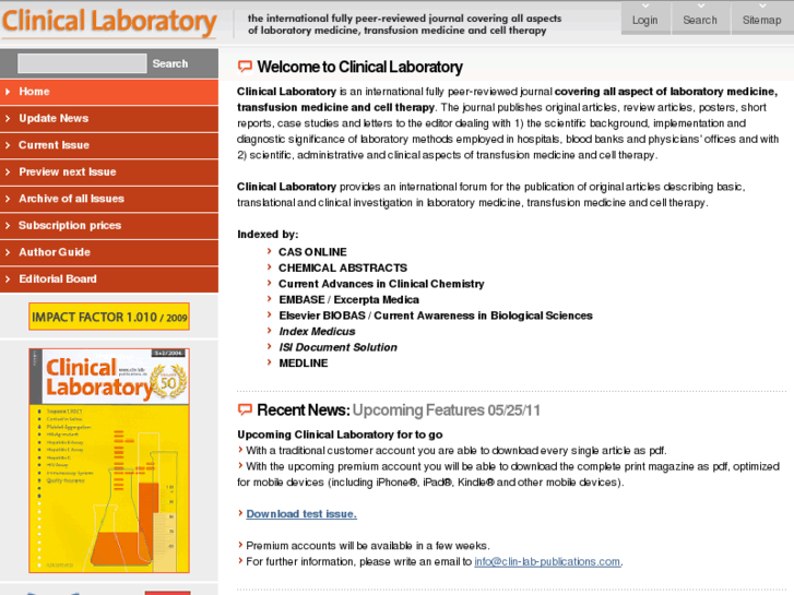 www.clinical-laboratory.net