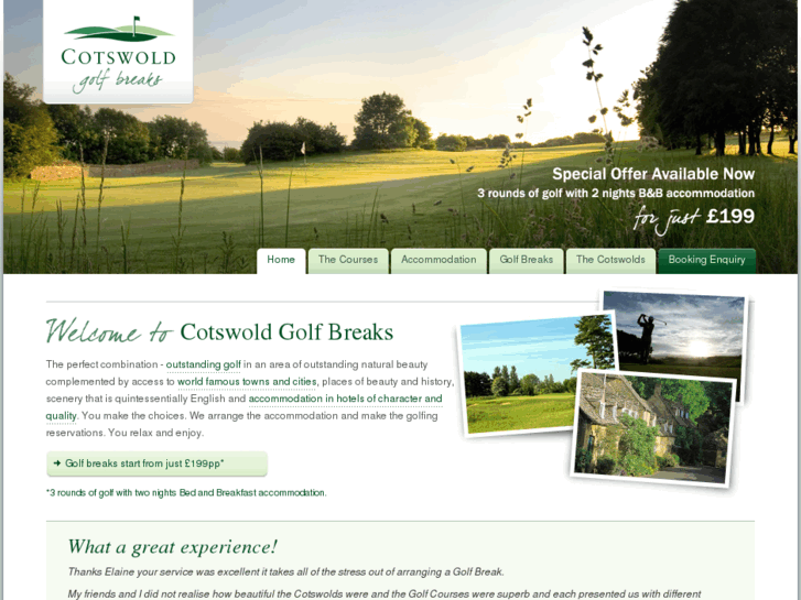 www.cotswoldgolfbreaks.com