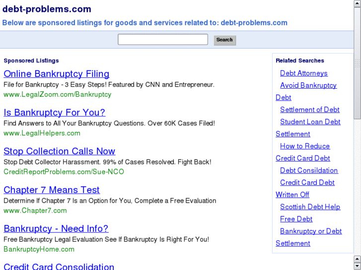 www.debt-problems.com