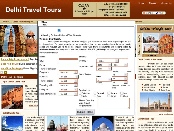 www.delhitraveltours.com