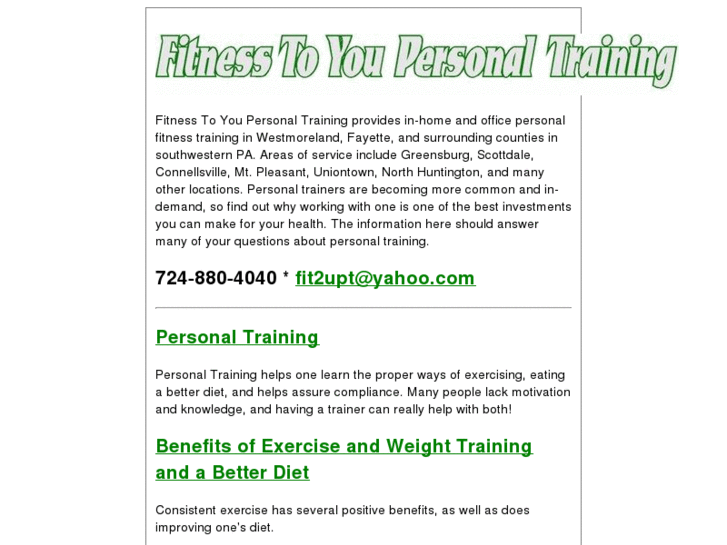 www.fitnesstoyoutraining.com