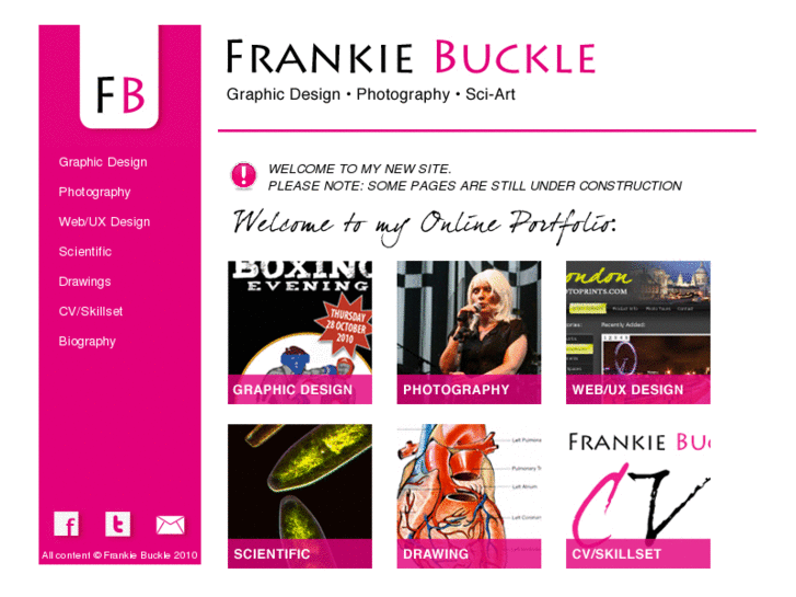 www.frankiebuckle.com