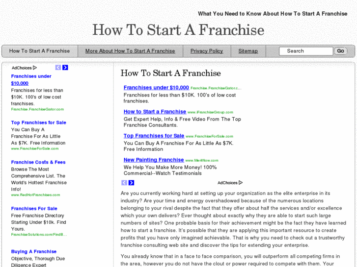 www.howtostartafranchise.net