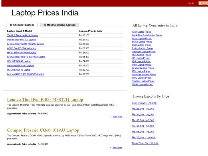 www.laptoppricesindia.com