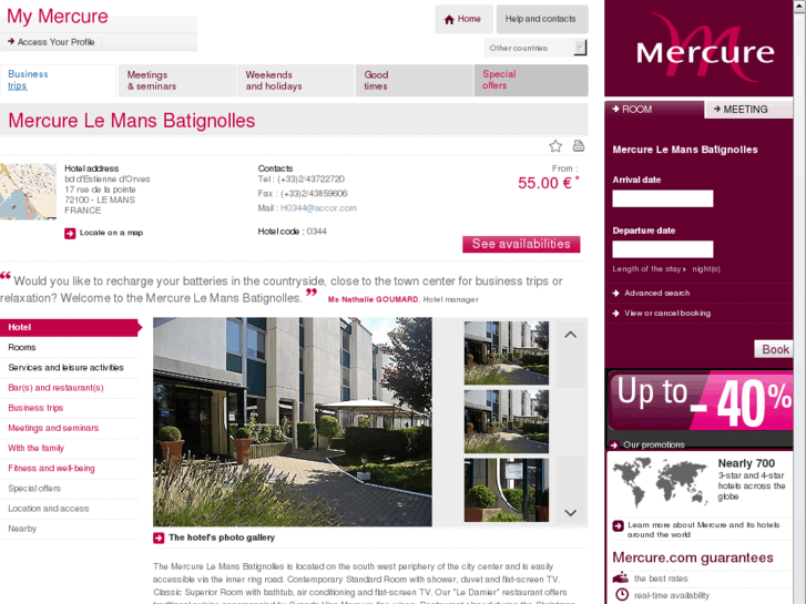 www.mercure-le-mans-batignolles.com