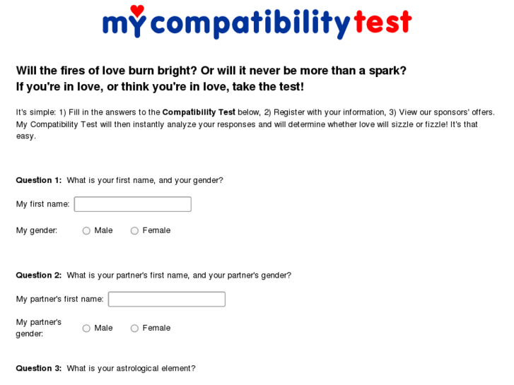 www.mycompatibilitytest.net