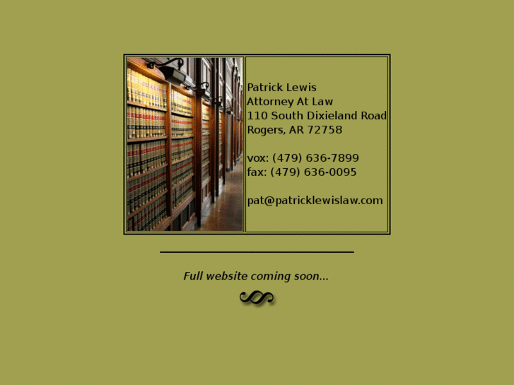www.patricklewislaw.com