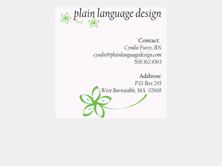 www.plainlanguagedesign.com