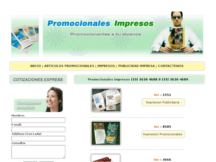 www.promocionalesimpresos.com