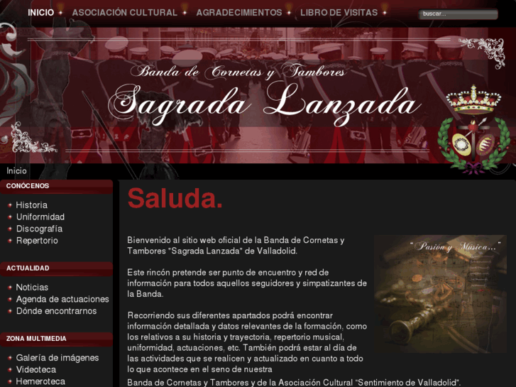 www.sagradalanzada.com