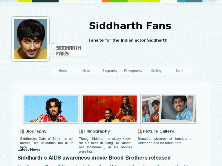 www.siddharthfans.com