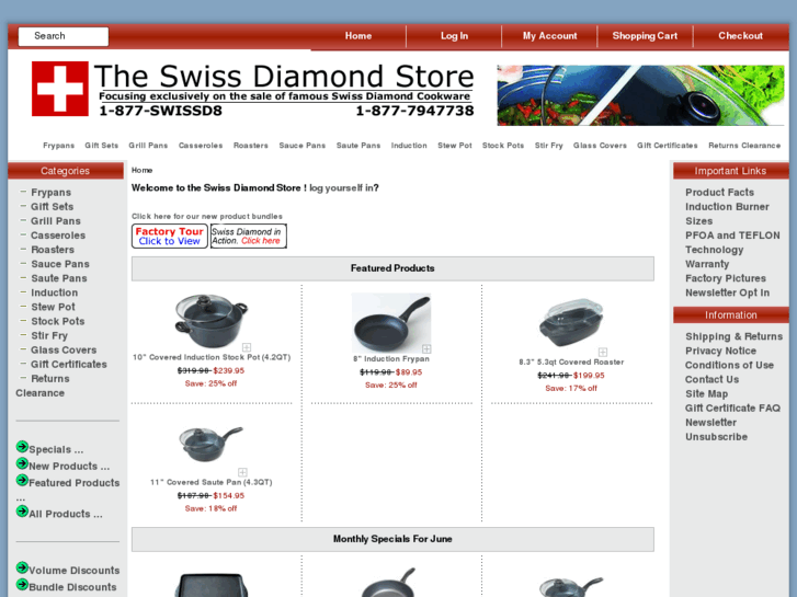 www.swissdiamondcookware.com