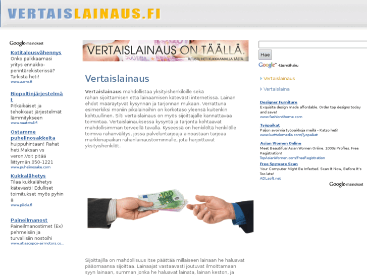 www.vertaislainaus.fi