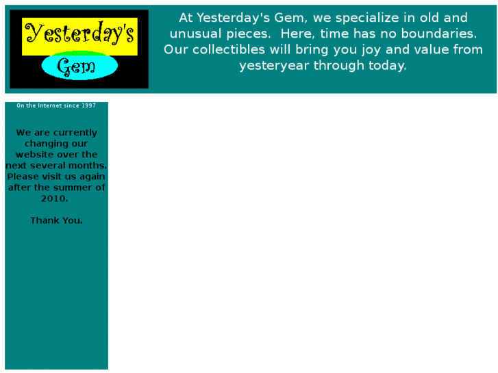 www.yesterdaysgem.com