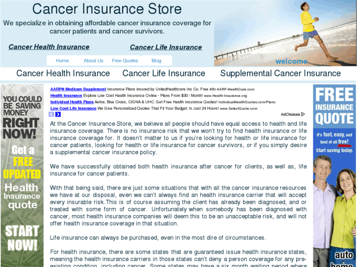 www.cancerinsurancestore.com