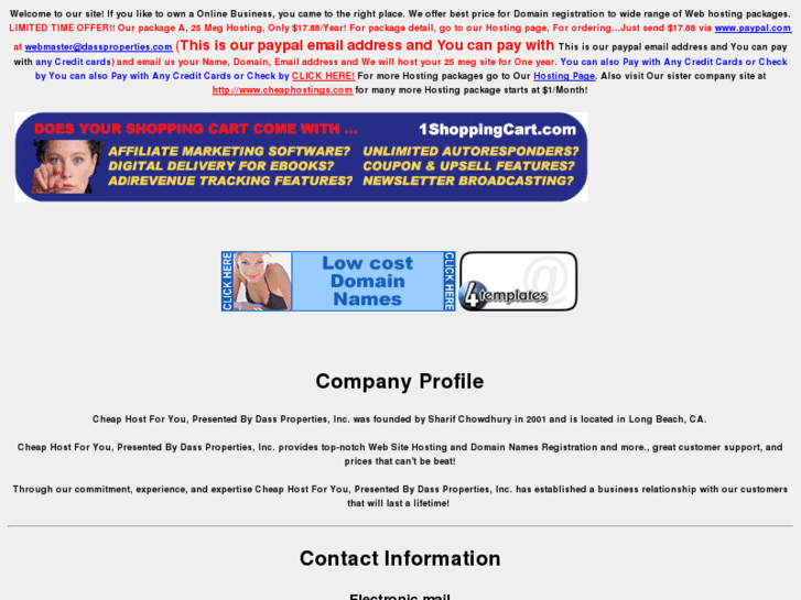 www.cheaphost4u.com