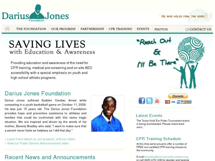 www.dariusjonesfoundation.org