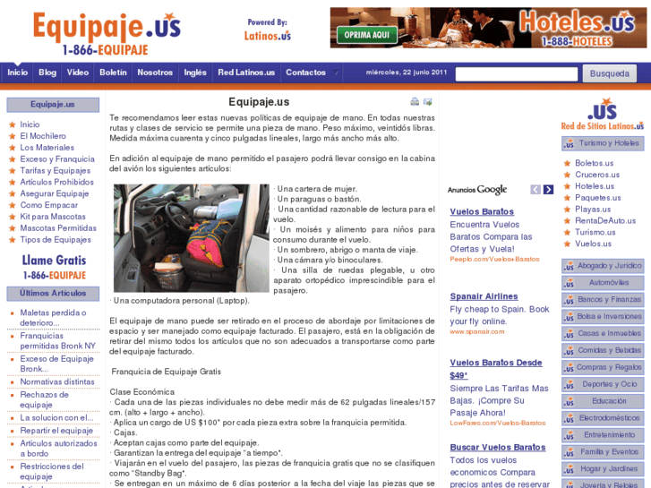 www.equipaje.us