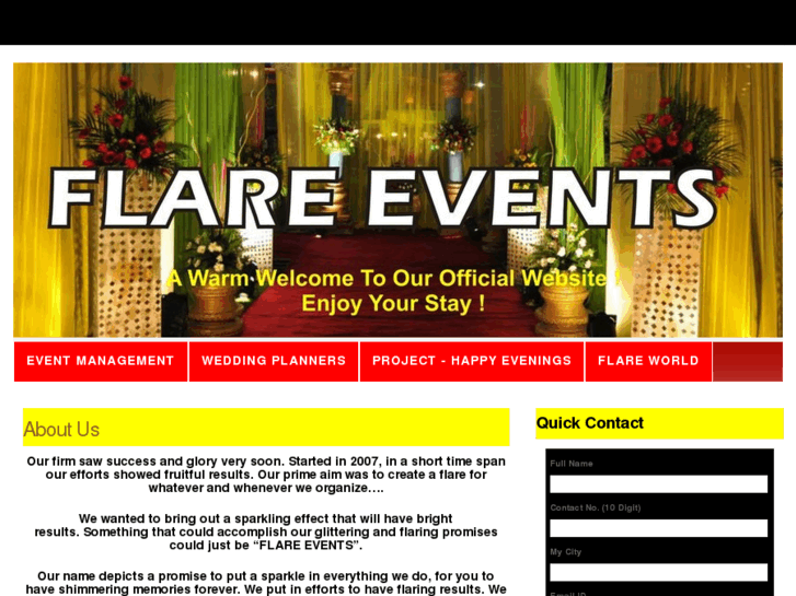 www.flareevents.com