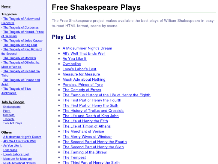 www.freeshakespeare.co.uk