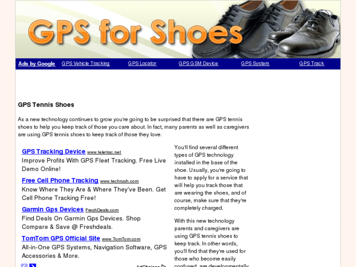 www.gpsforshoes.com