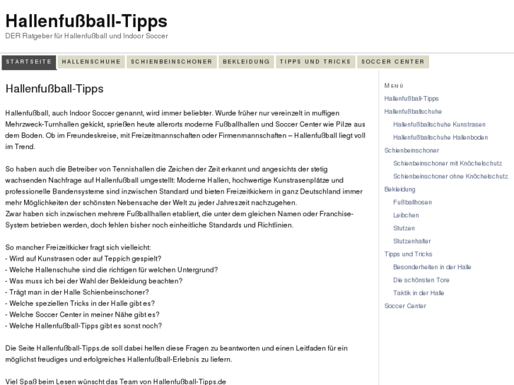 www.hallenfussball-tipps.de