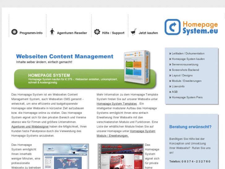 www.homepagesystem.eu