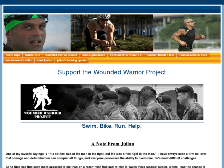 www.julian4woundedwarriors.com