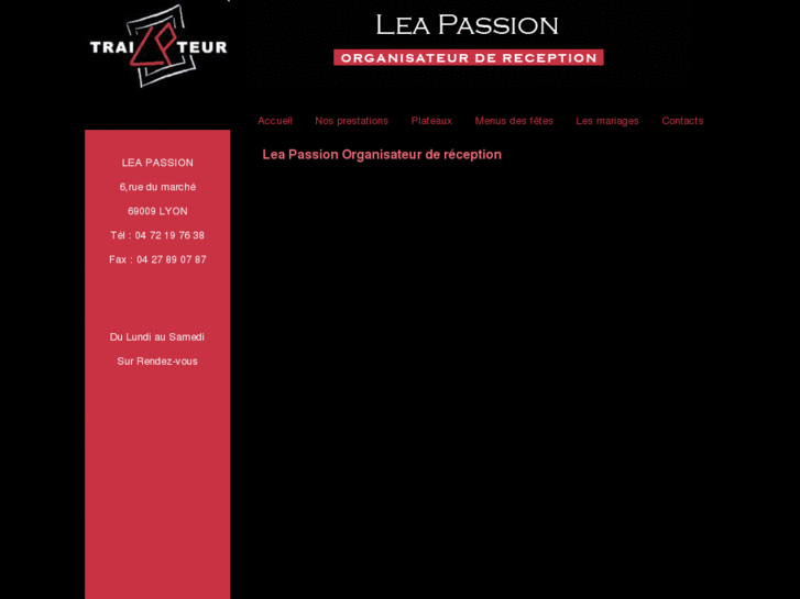 www.leapassion-traiteur.com