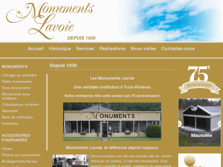 www.monumentsrolandlavoie.com