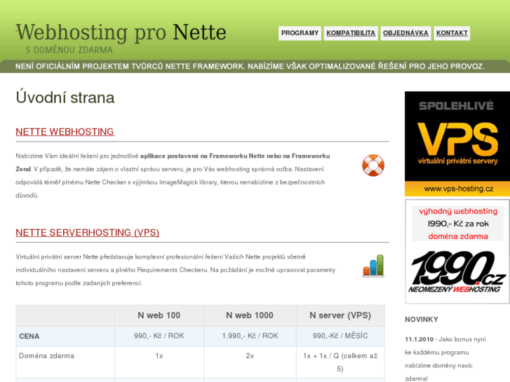 www.nette-webhosting.cz