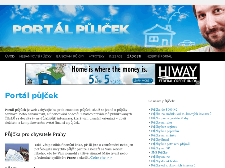 www.portal-pujcky.cz