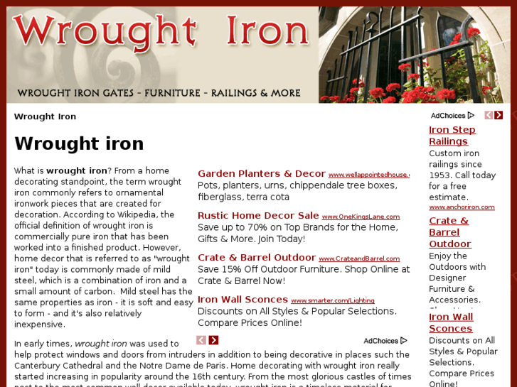 www.wrought-iron-depot.com